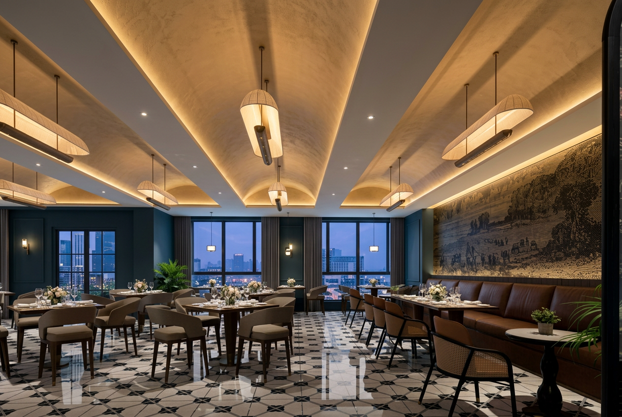 Restaurant concept render